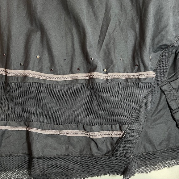 Burning Torch Black/Dark Grey Skirt Size Large - Picture 12 of 12